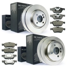Bremsscheiben Bremsbeläge vorne hinten für Mini One Cooper R50 R53 Cabriolet R52