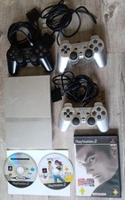 Sony PS2 Slim Konsole Silber +