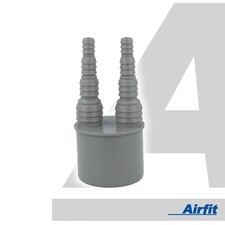 Airfit Doppel-Schlauchnippel