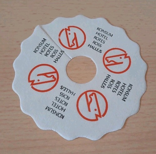 Ddr tropfdeckchen konsum - ddr,
