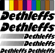 DETHLEFFS aufkleber sticker