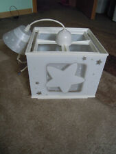 "DALBER" Kinder Hängelampe Mond und Sterne grau Top Zustand!!!