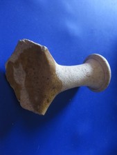 Bruchstück Scherbe von Tonkrug  Amphore alt unbekannter Herkunft 9x6 cm