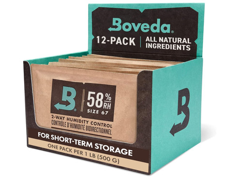 Boveda 67g hydro 12 stk - 58%-67g,