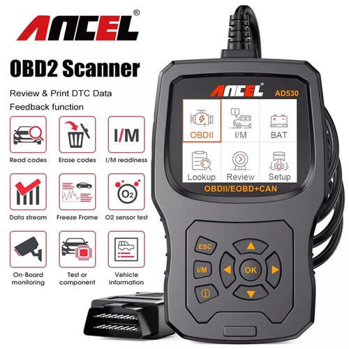 Ancel ad530 kfz - kfz, scanner