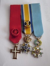 Miniaturorden Portugal Christus Orden Niederlande Offizier Frankreich Ritter