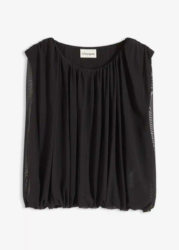Shirt aus feinem - , mesh