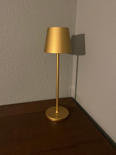 Goldene tischlampe dimmbar mit - tischlampe,