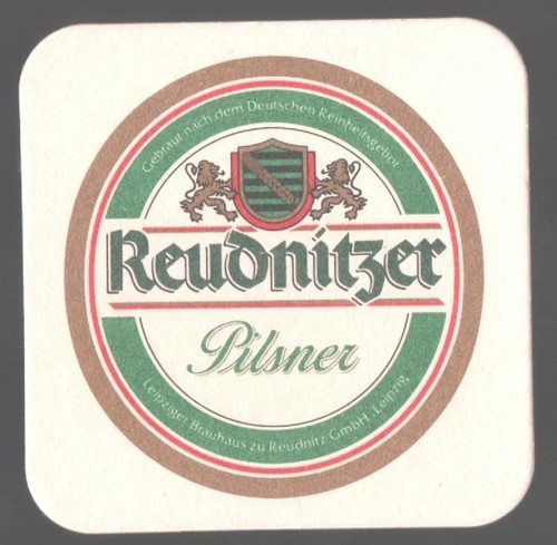 Bierdeckel reudnitzer leipzig - bierdeckel,