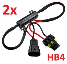2x HB4 9006 CanBus Lastwiderstand Widerstand LED SMD für Nebelscheinwerfer 