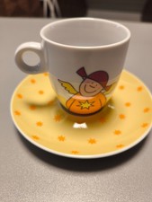 Himmlische Schwestern Tasse / Dekotasse mit Unterteller