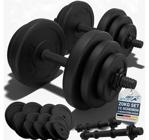 Hantelset 20kg kurzhantel set - hantelset,