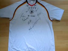 Trikot.Unikat. Orginales Autogramm. 8 St. DFB. Weltmeister. Bayern. Schalke.Köln