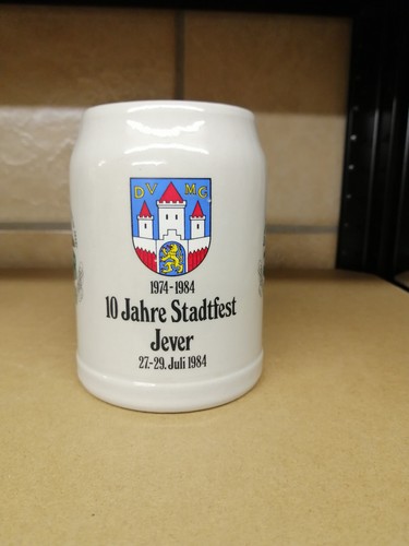Jever bierkrug seidel keramik - jever,
