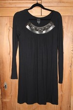 wunderschönes Kleid Langarm von "Faith Connexion Gr. L - schwarz -