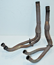 SUZUKI GSX R 750 W GR7BB AUSPUFF KRÜMMER KRÜMMERROHR SCHELLEN RECHTS LINKS