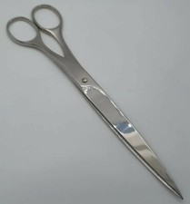 Vintage "Lerche Solingen Nr. 403" - Papier-Schere - Silber - 1970er Jahre