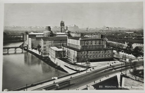 München deutsches museum - ak,