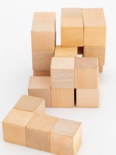 Holzinsel SOMA Würfel zum Zusammenbauen 8x8x8 cm 7 Teile