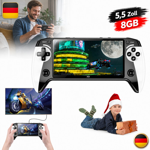 Handheld spielekonsole 8gb - handheld,