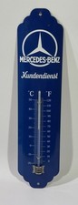 Vintage Blech Thermometer Classic Selection Kundendienst Mercedes-Benz RAR