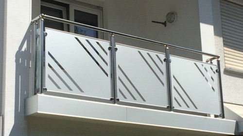 Edelstahl balkon geländer alu - edelstahl,
