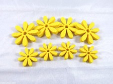 8 Blumen Filz Streudeko