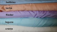 Dekostoff (€10/m²) 0,3 m Satin versch. Farben 2 m breit Dekosatin unifarben