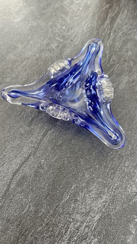 Vintage glas aschenbecher - glas,