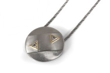 Anhänger 2 Diamanten insg