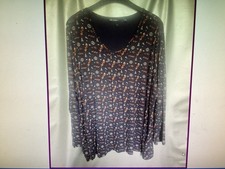 Shirt Tunika Gr.- 50-52. Marke- ULLA POPKEN. Sehr elegant. Wunderschönes Teil!