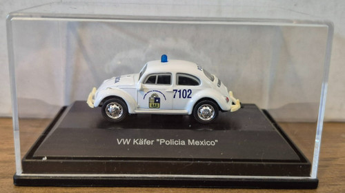 Schuco käfer 1200 policia - vw,