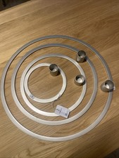 Lambert Adventskranz Silber, Bestehend Aus 4 Ringen