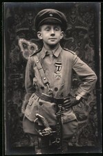 Fotografie 1.WK, Knabe in