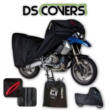 Abdeckplane DS COVERS Delta Outdoor Größe L Schwarz Motorrad Schutz Hülle