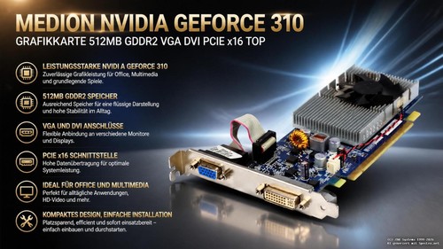 Medion 20045402 nvidia geforce - 20045402,