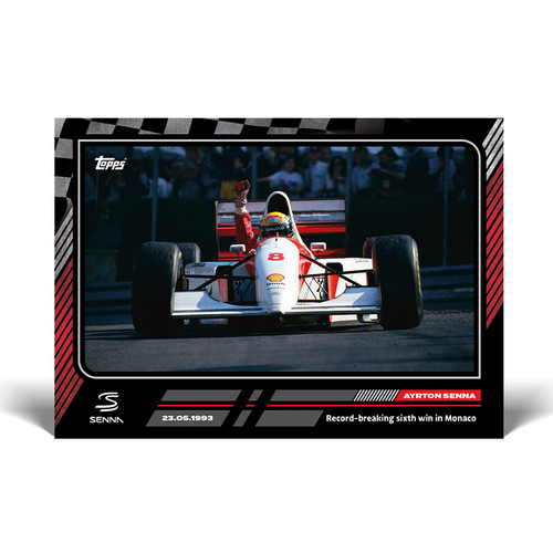 Topps the story of - -, ayrton