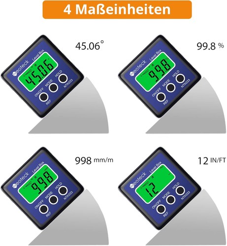 Digitaler winkelmesser - digitaler,
