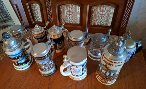 Konvolut bierkrüge mit - konvolut,