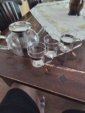3 wmf teegläser + Teekanne