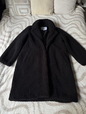 Schwarzer Teddymantel von Madison & joe 42