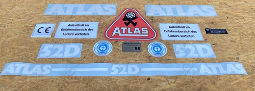Atlas 52d aufklebersatz - 52d,