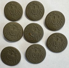 Uniformknopf 8 Knöpfe