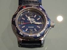 FOSSIL Armbanduhr FL-2114 blau Vintage