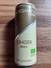 Red Bull Organics Ginger Beer Fiery Natural Full 250ml Can Dose Italien Voll