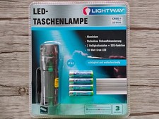 Taschenlampe silber CREE LED