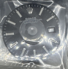 Rolex 126200 126234 Datejust Zifferblatt Original Schwarz Index 13/126208 IN