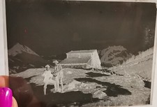 Klapp Platten Balgen Kamera / Voigtländer Compur mit 11 FOTOS auf Glas! UNIKAT 