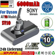 6000mAH Akku Für Dyson V8 Staubsauger 21,6V SV10 Absolute Pro V8 Animal Fluffy A
