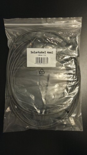 Dreierpack solarkabel 4mm - dreierpack,
